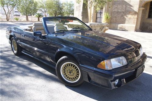 21 Outrageously Priced Fox Bodies At Barrett Jackson Scottsdale 2018 - 1988 FORD MUSTANG ASC MCLAREN CONVERTIBLE 