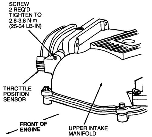 How To Install Mustang Ford Performance 24lb Fuel Injectors - 4.6 DOHC TPS Sensor