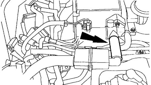 How To Install Mustang Ford Performance 24lb Fuel Injectors - 4.6L SOHC IAC Hose