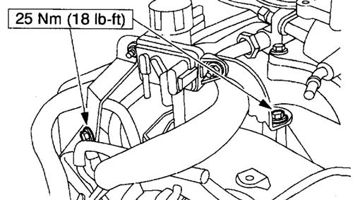How To Install Mustang Ford Performance 24lb Fuel Injectors - 4.6L SOHC EGR Feedback Sensor Bracket