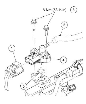 How To Install Mustang Ford Performance 24lb Fuel Injectors - 4.6L 3V Fuel Pressure Sensor