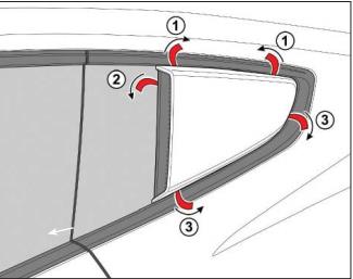 How To Install Mustang Roush Quarter Window Scoops - How To Install Mustang Roush Quarter Window Scoops