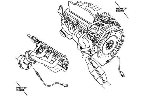 Mustang Oxygen Sensor Replacement & Location Tech Guide - 86-95-mustang-o2-sensor-location